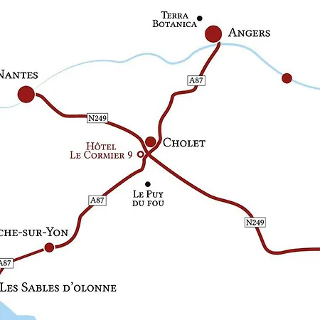 Hotel Le Cormier 9 Cholet